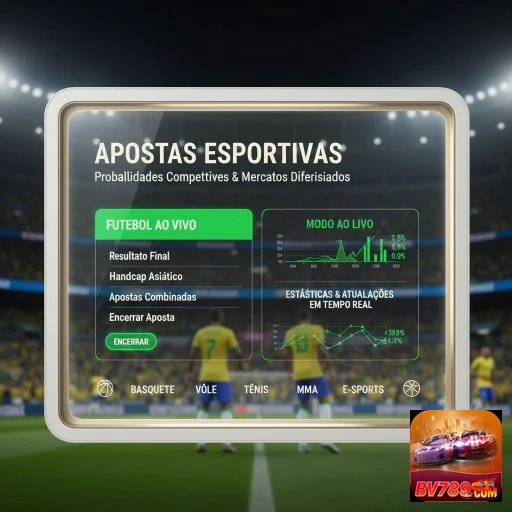 Ilustração de Explore as Apostas Esportivas no bv789 com Odds Altas